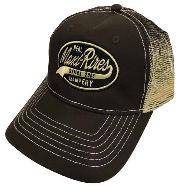 Casquette "marron/jaune"