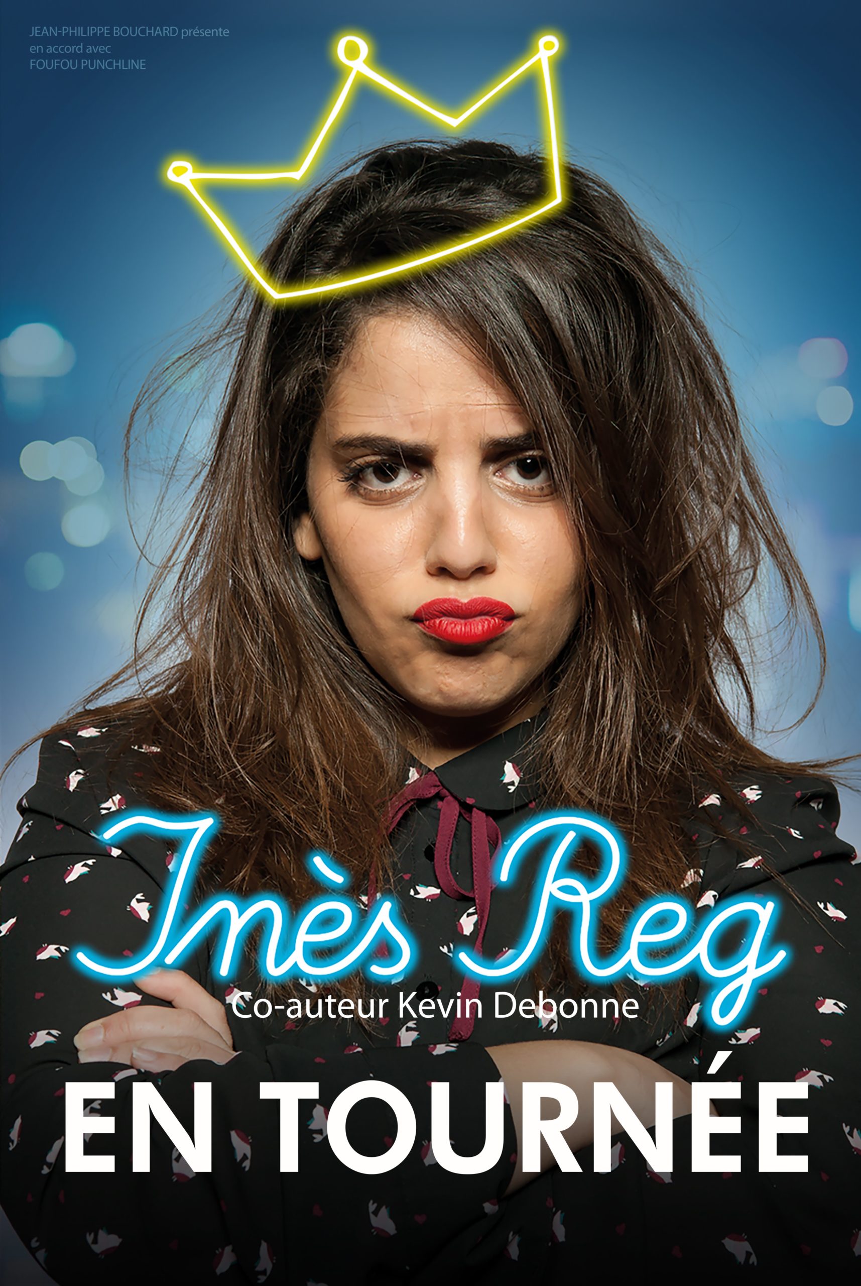 Affiche Inès Reg - En tournée