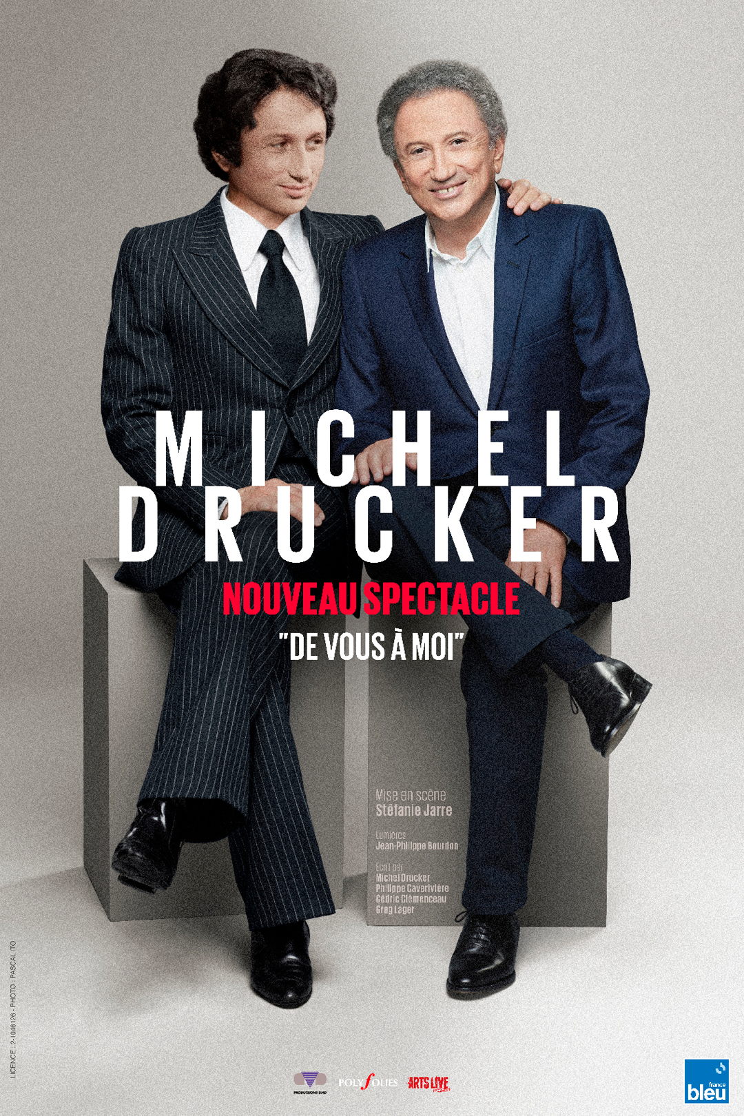 Affiche Michel Drucker - De nous à moi