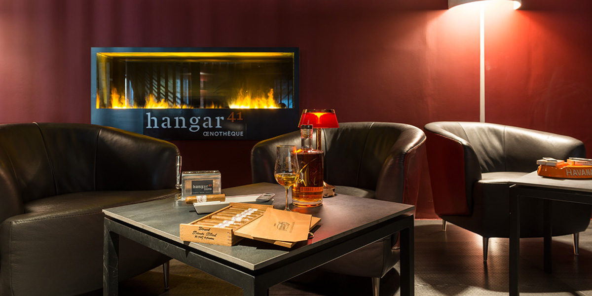 wine-cigar au Hangar 41